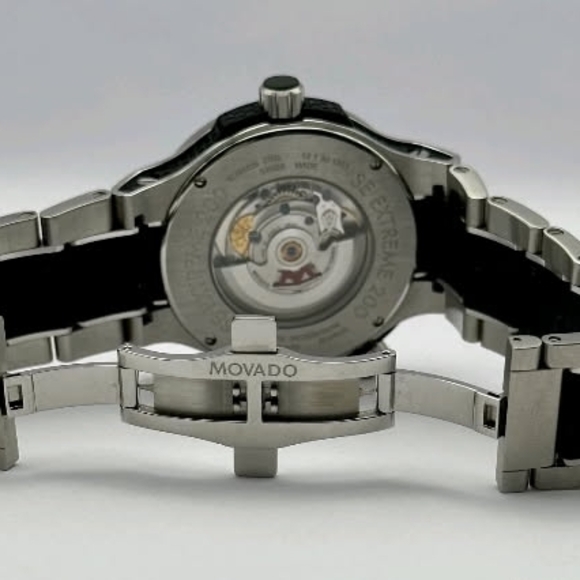 Movado Black Stainless Steel Watch - Picture 3 of 13